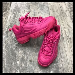 Pink Fila Sneakers 💕